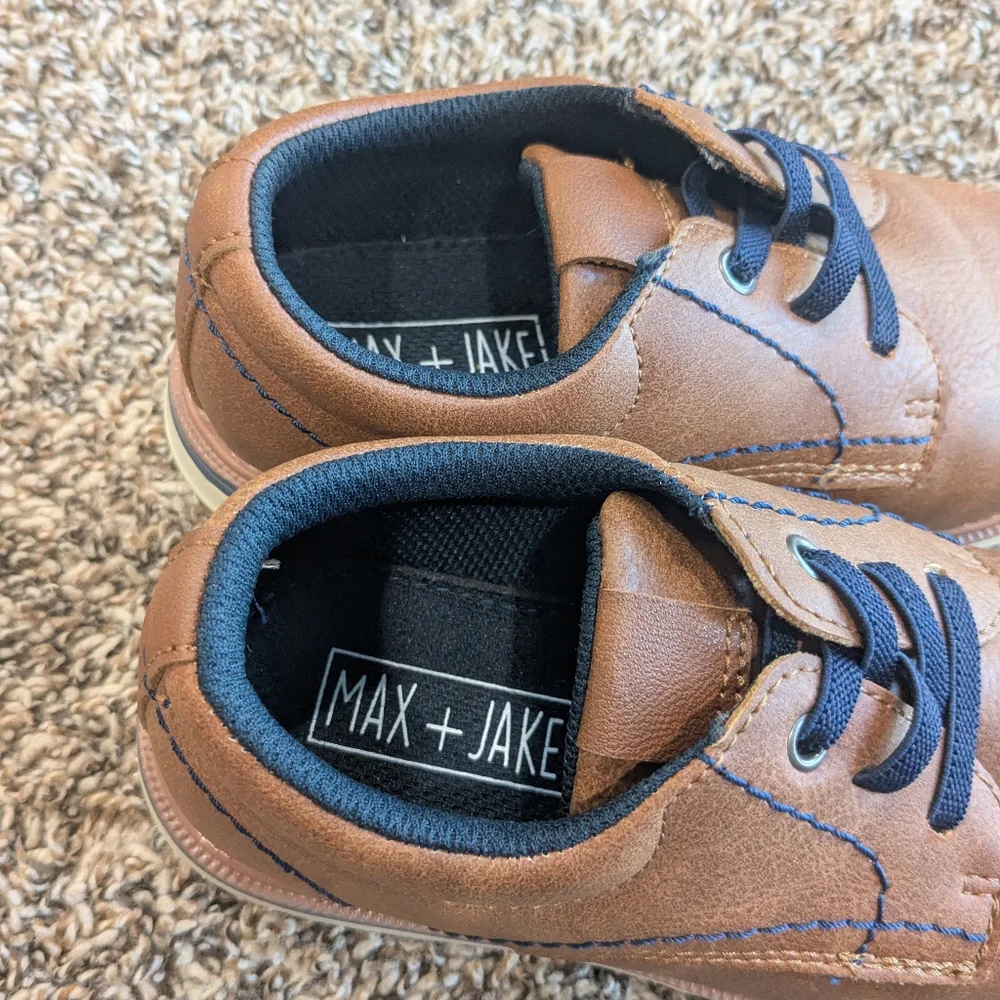 Max And Jake Lil Owen Oxford Dress Shoes Size 12 M Brown